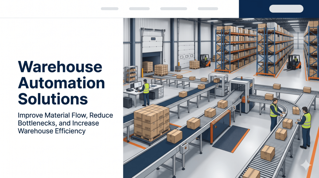 Warehouse Automation Solutions for Manufacturing Facilities